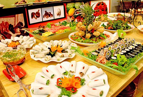 Giá Buffet sen quốc tế